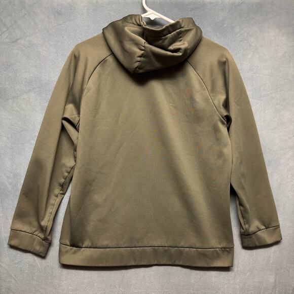 Nike Dri Fit Military Sweatshirt Embroidered Logo Swoosh Hooded Pullover Jumper - Picture 10 of 11